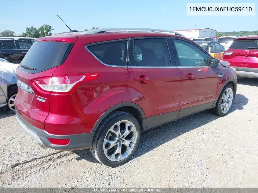 1FMCU0JX6EUC59410 2014 Ford Escape Titanium