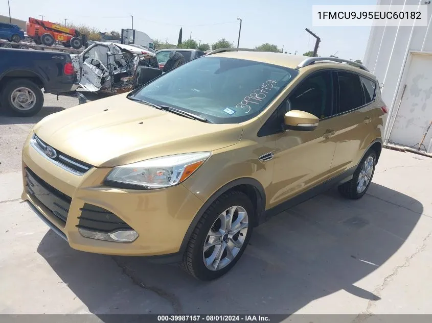 2014 Ford Escape Titanium VIN: 1FMCU9J95EUC60182 Lot: 39987157