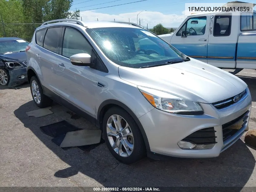 2014 Ford Escape Titanium VIN: 1FMCU0J99EUA14859 Lot: 39999932