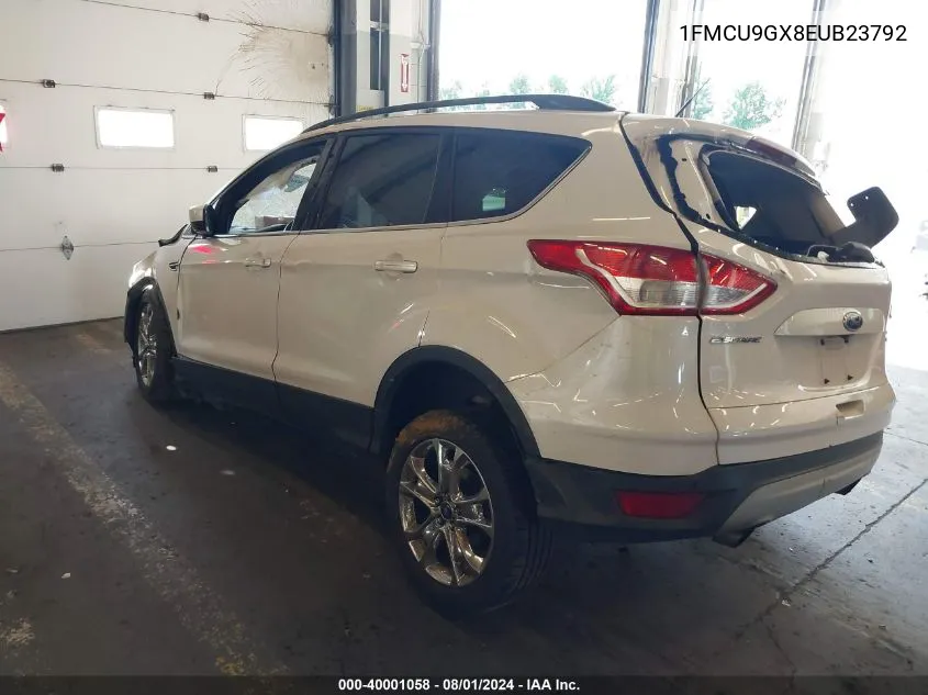 2014 Ford Escape Se VIN: 1FMCU9GX8EUB23792 Lot: 40001058