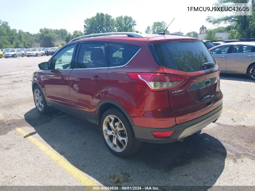 1FMCU9J9XEUC43605 2014 Ford Escape Titanium