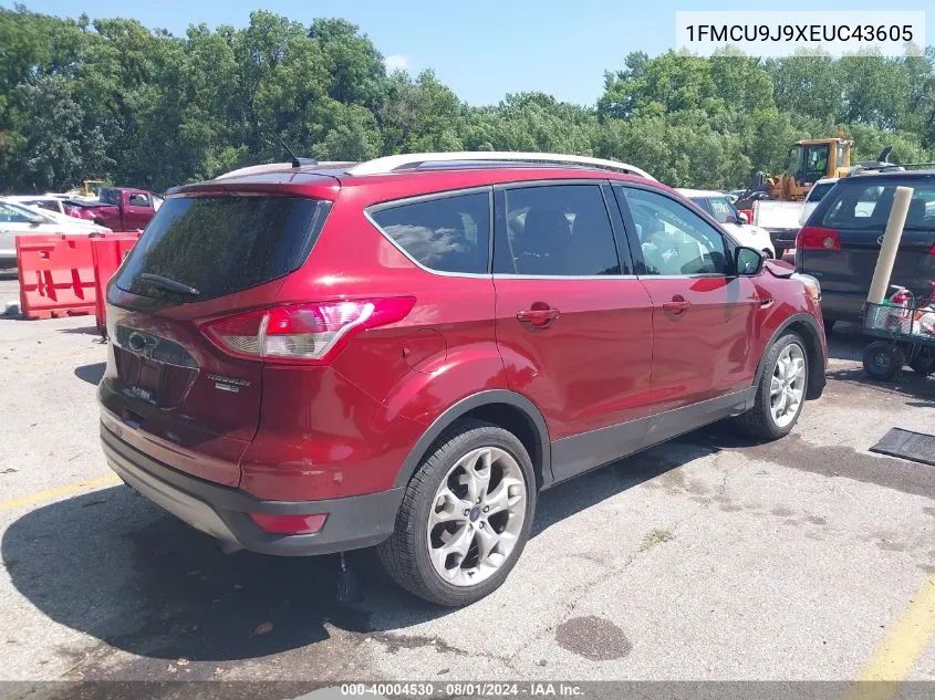 1FMCU9J9XEUC43605 2014 Ford Escape Titanium