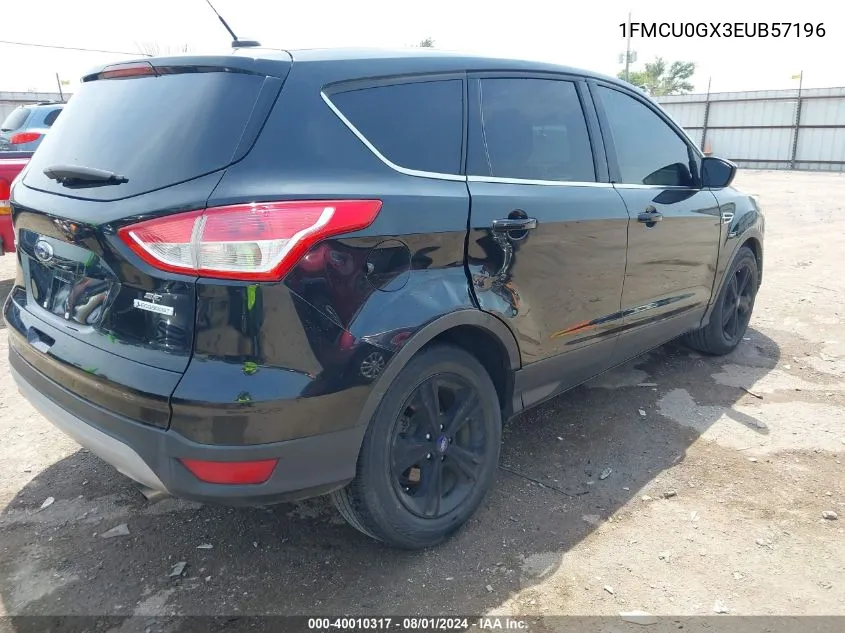 1FMCU0GX3EUB57196 2014 Ford Escape Se