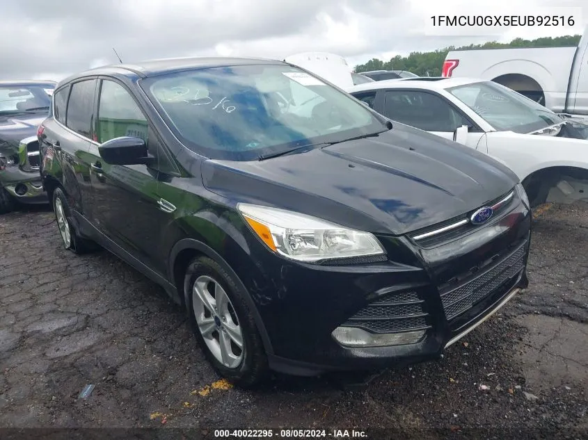 1FMCU0GX5EUB92516 2014 Ford Escape Se