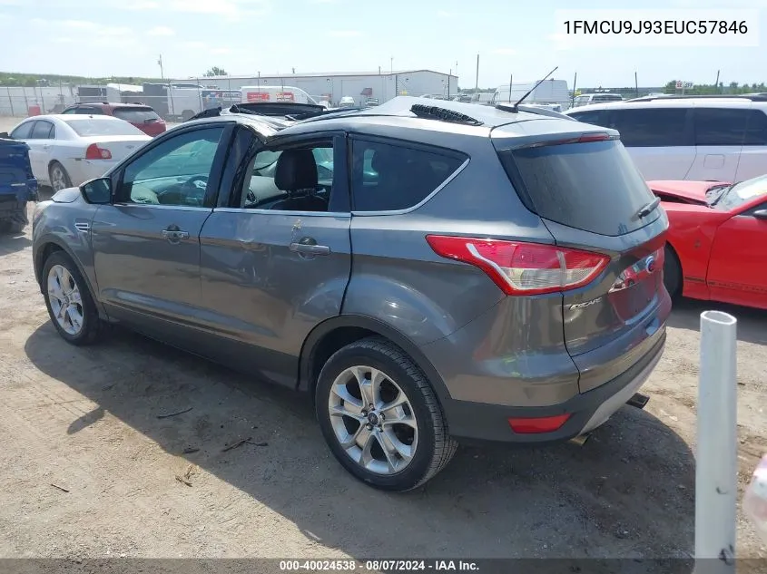 2014 Ford Escape Titanium VIN: 1FMCU9J93EUC57846 Lot: 40024538