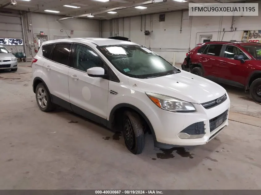 1FMCU9GX0EUA11195 2014 Ford Escape Se