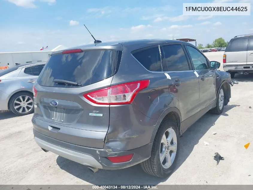 1FMCU0GX8EUC44625 2014 Ford Escape Se