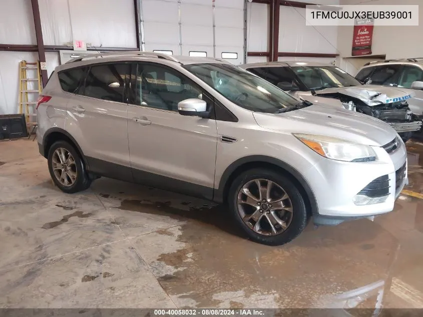 2014 Ford Escape Titanium VIN: 1FMCU0JX3EUB39001 Lot: 40058032