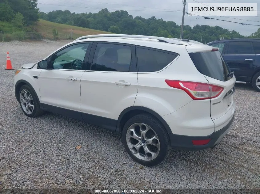 2014 Ford Escape Titanium VIN: 1FMCU9J96EUA98885 Lot: 40067058