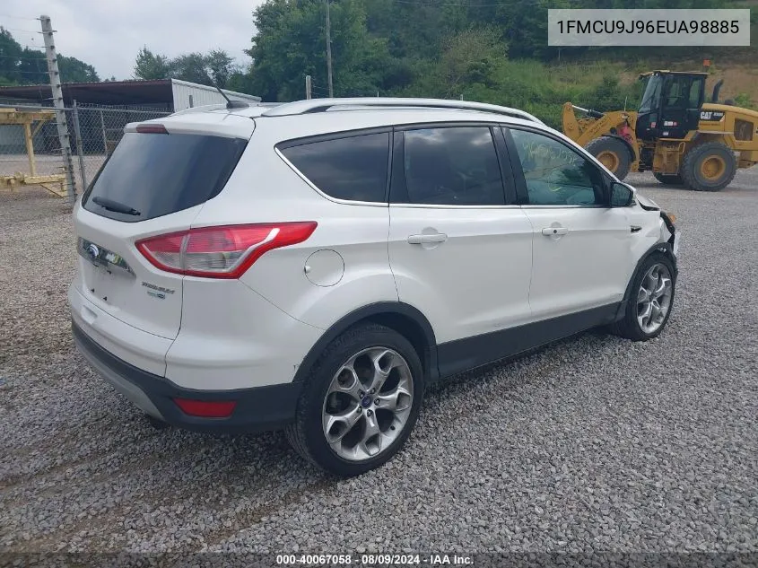 2014 Ford Escape Titanium VIN: 1FMCU9J96EUA98885 Lot: 40067058