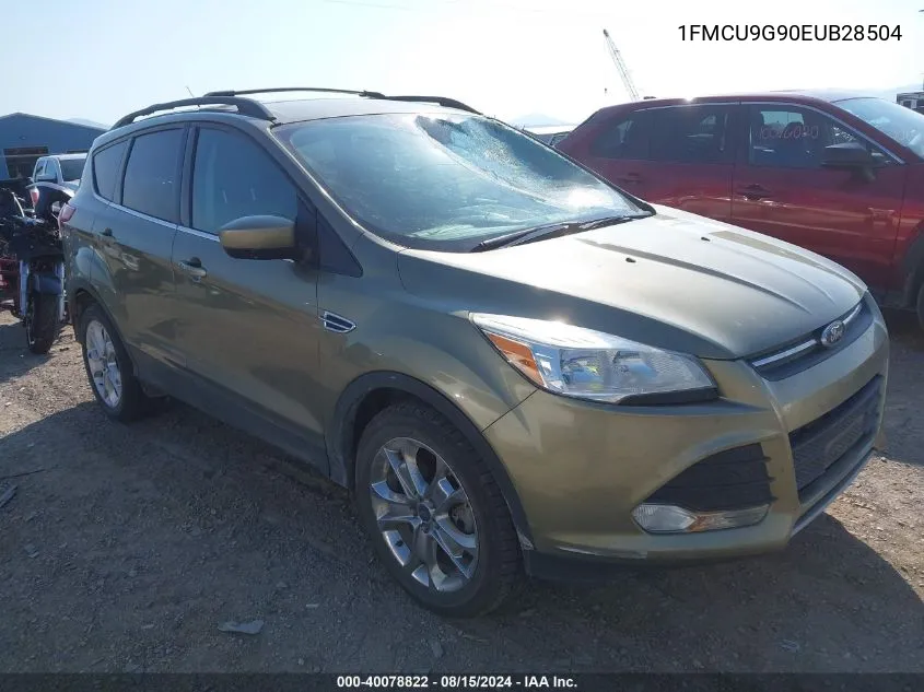 2014 Ford Escape Se VIN: 1FMCU9G90EUB28504 Lot: 40078822