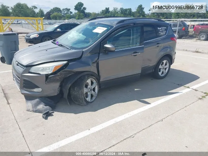 2014 Ford Escape Se VIN: 1FMCU0G99EUB66728 Lot: 40080256