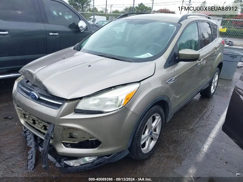 2014 Ford Escape Se VIN: 1FMCU0GX8EUA88912 Lot: 40089398