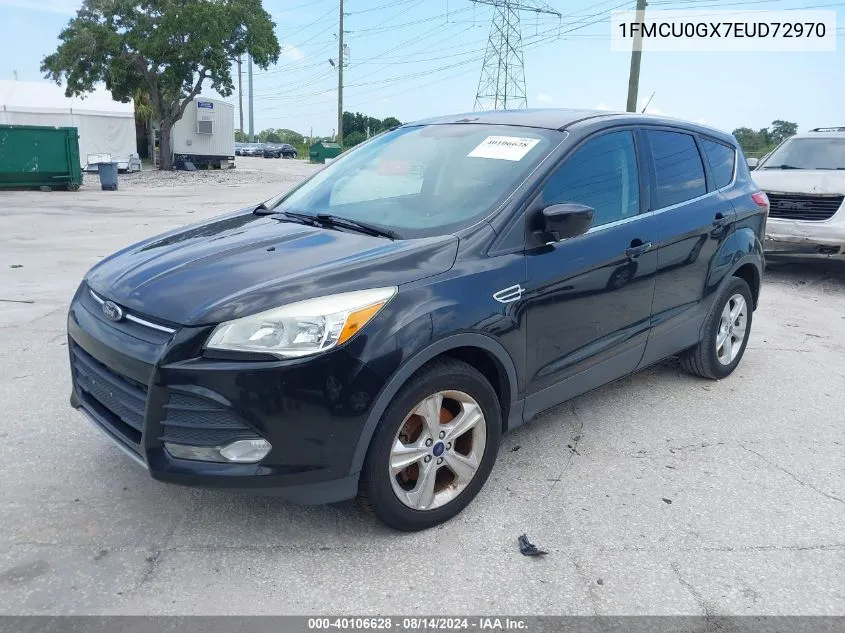 2014 Ford Escape Se VIN: 1FMCU0GX7EUD72970 Lot: 40106628