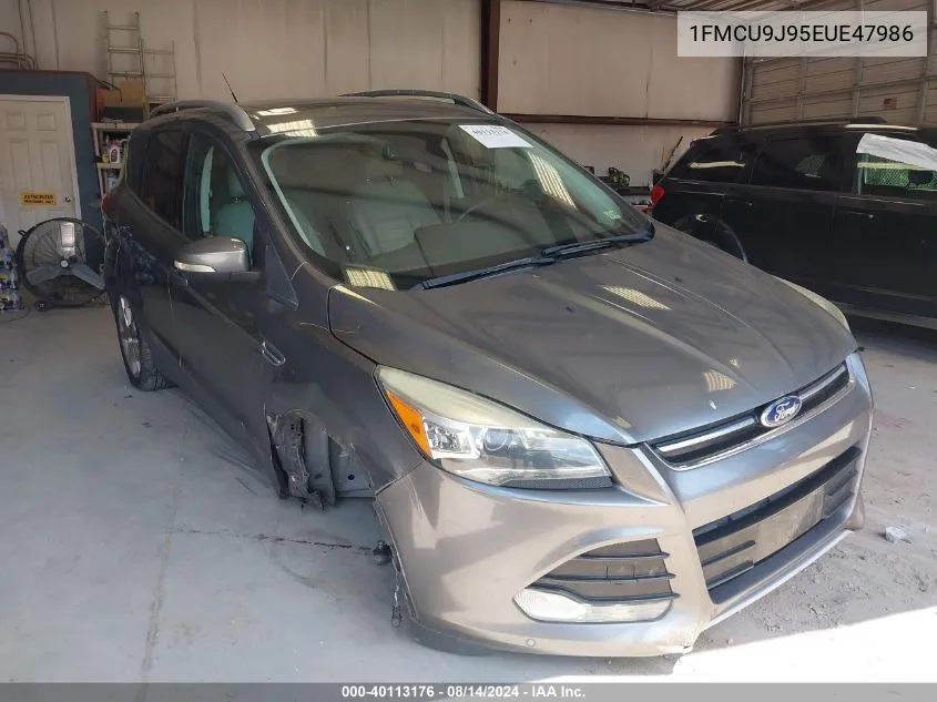 1FMCU9J95EUE47986 2014 Ford Escape Titanium