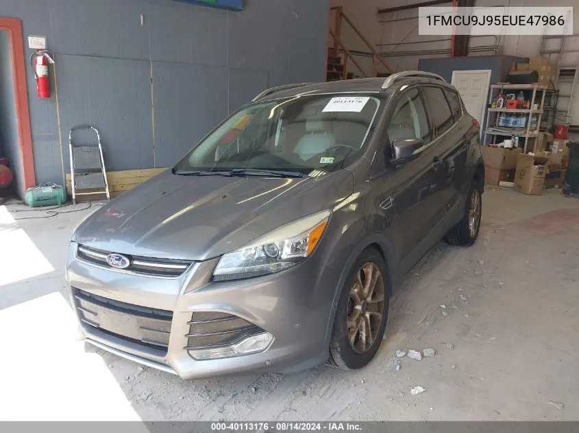 1FMCU9J95EUE47986 2014 Ford Escape Titanium