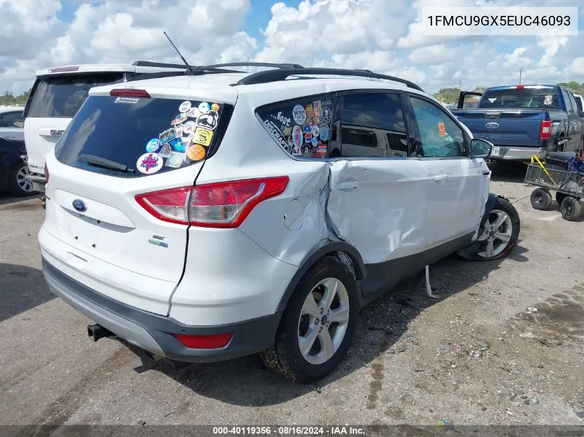 2014 Ford Escape Se VIN: 1FMCU9GX5EUC46093 Lot: 40119356