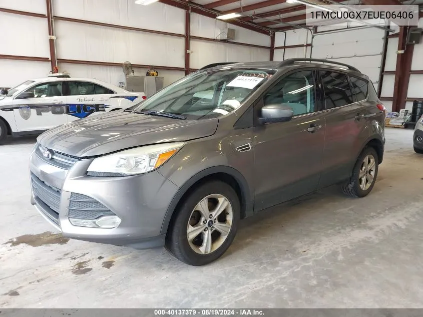 1FMCU0GX7EUE06406 2014 Ford Escape Se