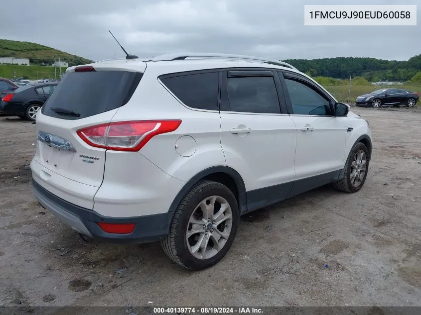 1FMCU9J90EUD60058 2014 Ford Escape Titanium