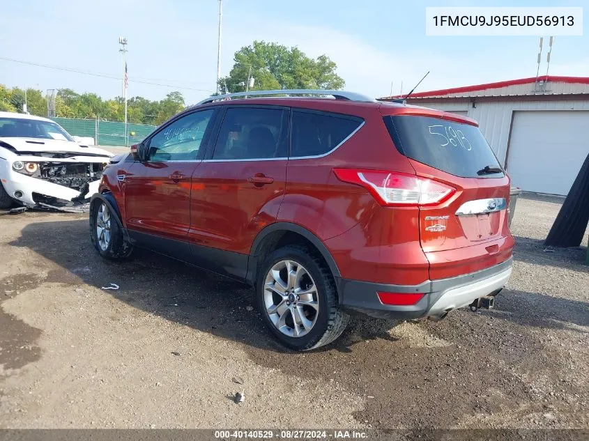 2014 Ford Escape Titanium VIN: 1FMCU9J95EUD56913 Lot: 40140529