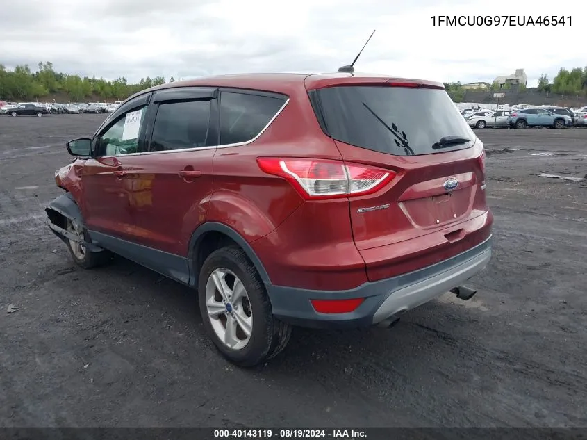 1FMCU0G97EUA46541 2014 Ford Escape Se