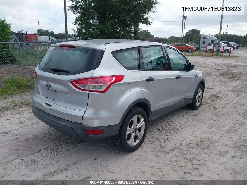 1FMCU0F71EUE13823 2014 Ford Escape S