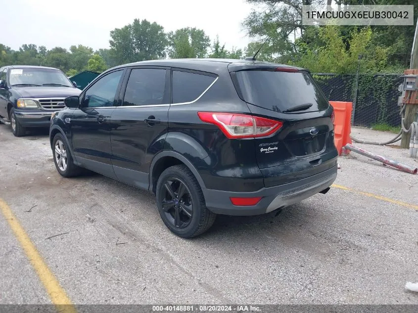 2014 Ford Escape Se VIN: 1FMCU0GX6EUB30042 Lot: 40148881