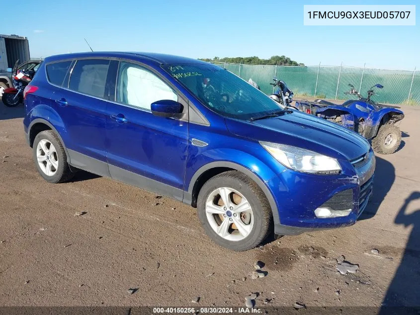 2014 Ford Escape Se VIN: 1FMCU9GX3EUD05707 Lot: 40150256