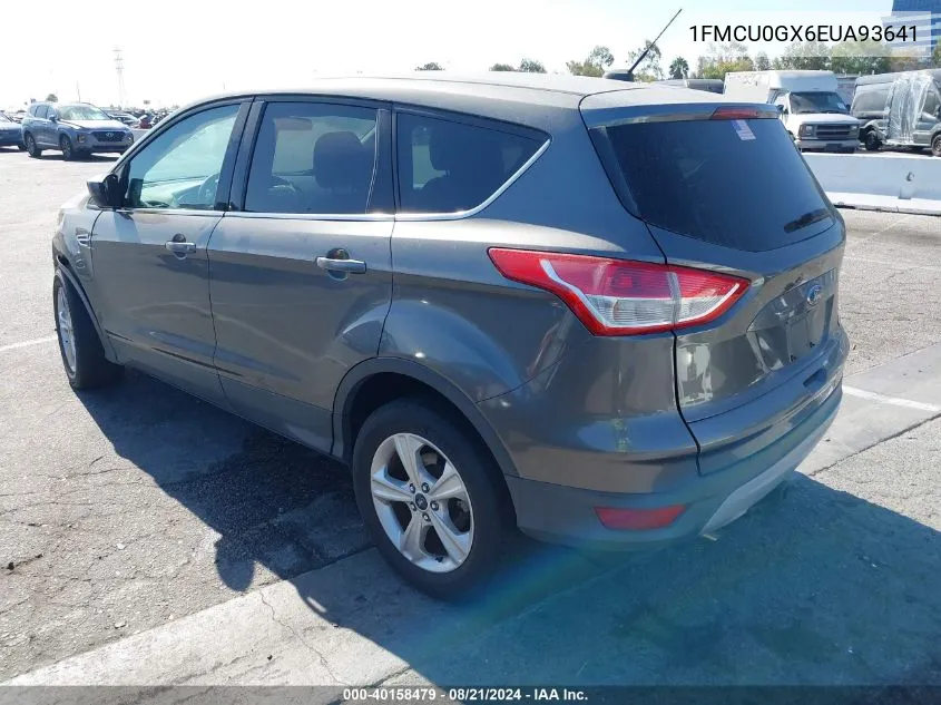 1FMCU0GX6EUA93641 2014 Ford Escape Se