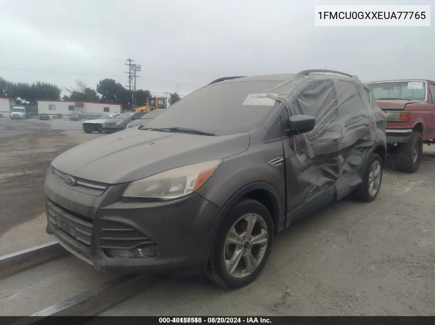 1FMCU0GXXEUA77765 2014 Ford Escape Se