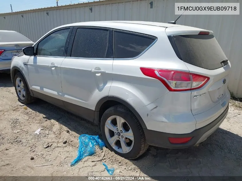 1FMCU0GX9EUB09718 2014 Ford Escape Se