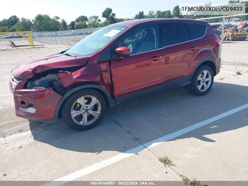 2014 Ford Escape Se VIN: 1FMCU0GX0EUC09433 Lot: 40169557