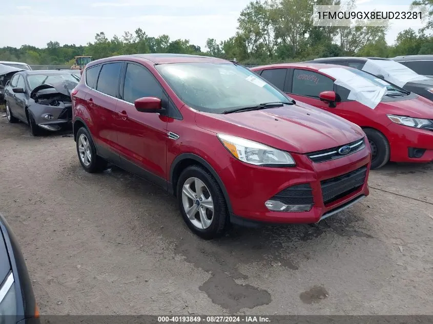 2014 Ford Escape Se VIN: 1FMCU9GX8EUD23281 Lot: 40193849