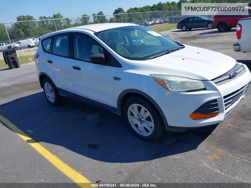 2014 Ford Escape S VIN: 1FMCU0F72EUD09972 Lot: 40195341