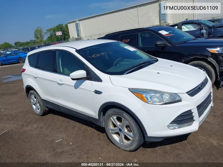 2014 Ford Escape Se VIN: 1FMCU0GX5EUD61109 Lot: 40200131