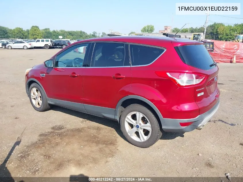 1FMCU0GX1EUD22159 2014 Ford Escape Se