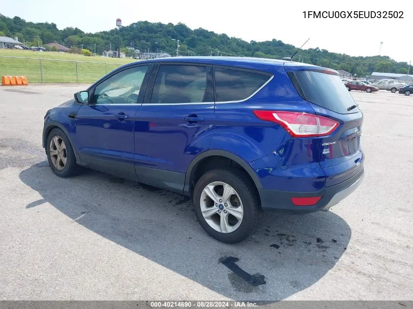 2014 Ford Escape Se VIN: 1FMCU0GX5EUD32502 Lot: 40214690