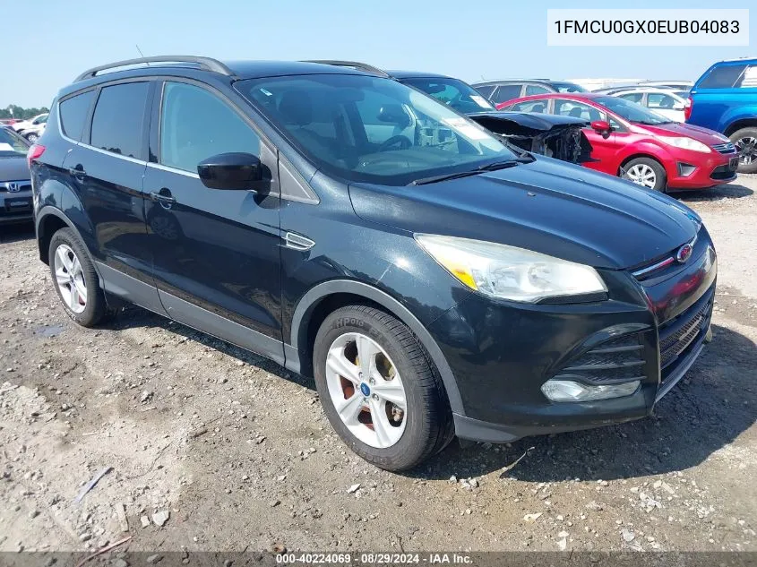 2014 Ford Escape Se VIN: 1FMCU0GX0EUB04083 Lot: 40224069