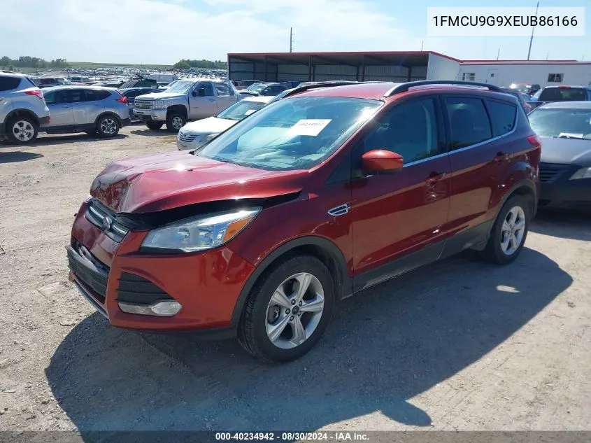 2014 Ford Escape Se VIN: 1FMCU9G9XEUB86166 Lot: 40234942