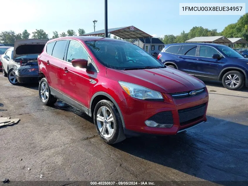 2014 Ford Escape Se VIN: 1FMCU0GX8EUE34957 Lot: 40250837