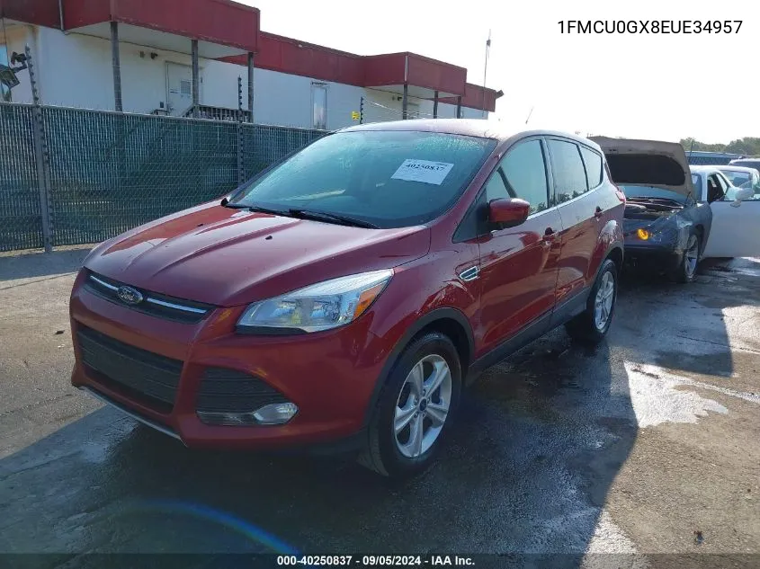 1FMCU0GX8EUE34957 2014 Ford Escape Se