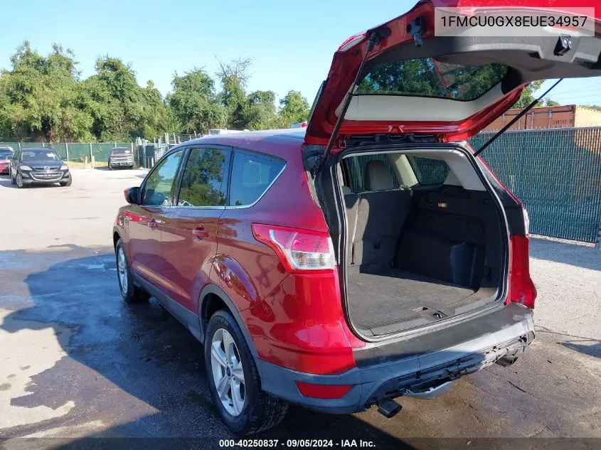 1FMCU0GX8EUE34957 2014 Ford Escape Se