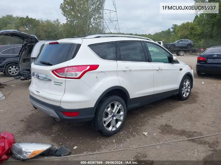 1FMCU0JX0EUC85937 2014 Ford Escape Titanium