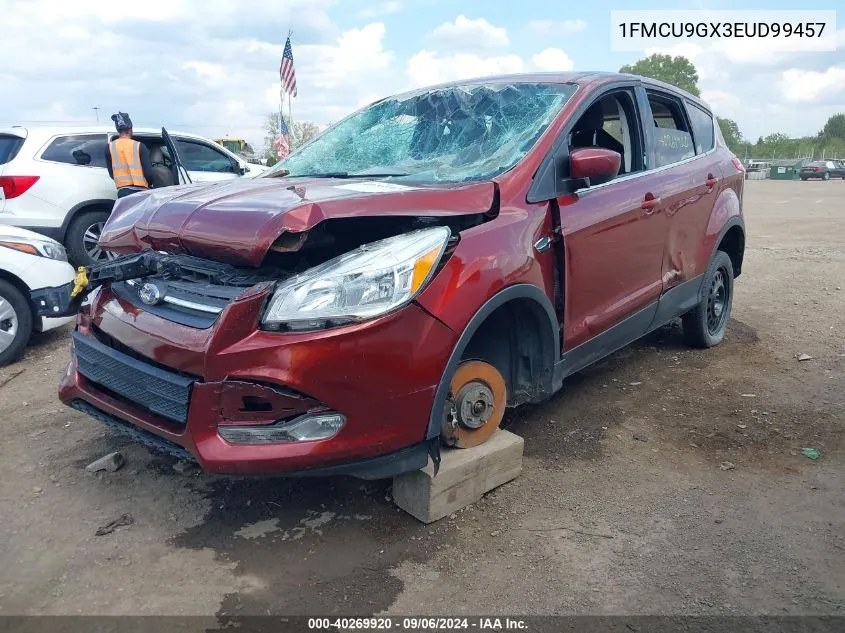 2014 Ford Escape Se VIN: 1FMCU9GX3EUD99457 Lot: 40269920