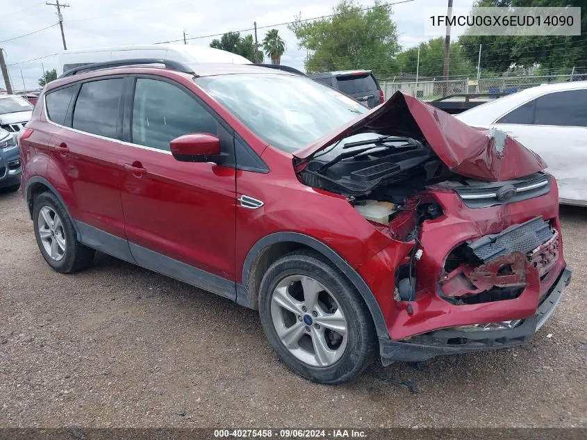 2014 Ford Escape Se VIN: 1FMCU0GX6EUD14090 Lot: 40275458