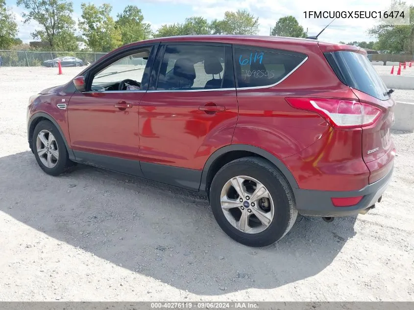 1FMCU0GX5EUC16474 2014 Ford Escape Se