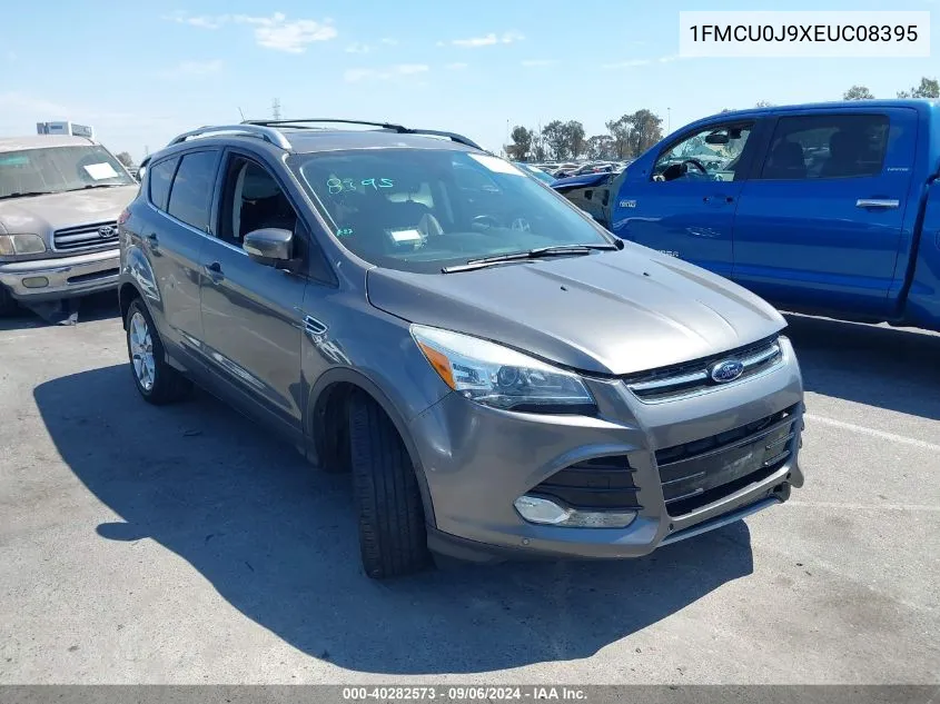 2014 Ford Escape Titanium VIN: 1FMCU0J9XEUC08395 Lot: 40282573