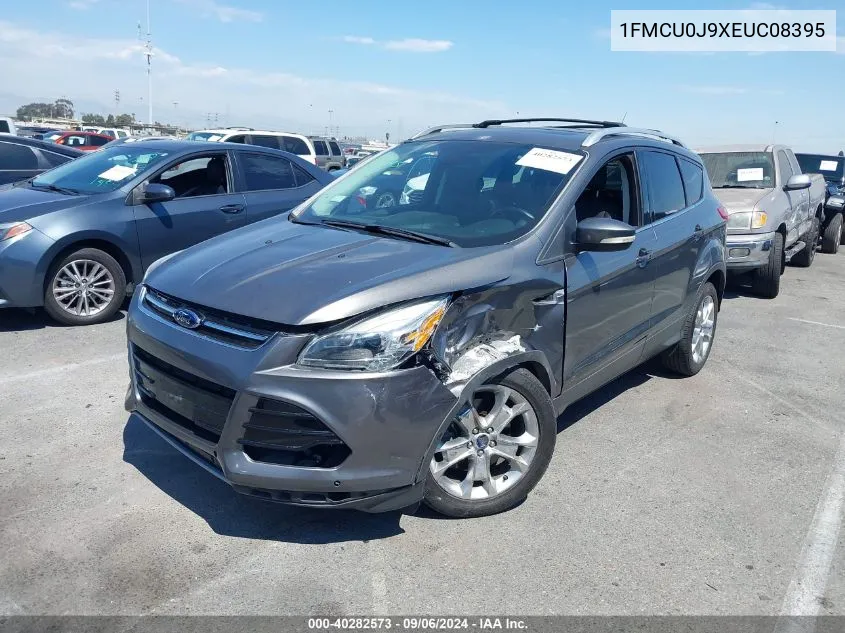 2014 Ford Escape Titanium VIN: 1FMCU0J9XEUC08395 Lot: 40282573