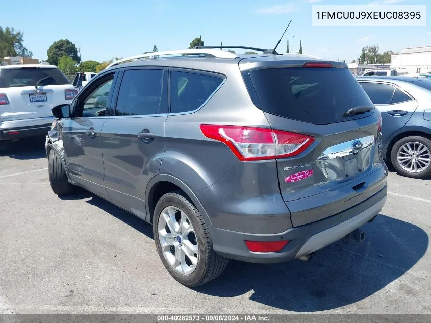 2014 Ford Escape Titanium VIN: 1FMCU0J9XEUC08395 Lot: 40282573