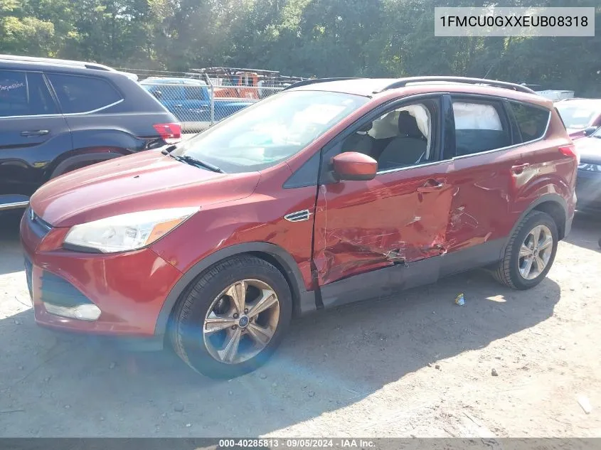 1FMCU0GXXEUB08318 2014 Ford Escape Se